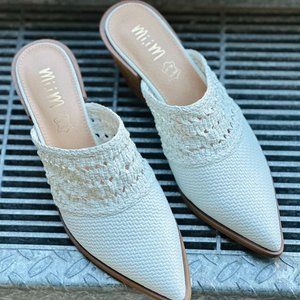 Coco Woven Mule Boot by Mi.iM (Size 8.5)